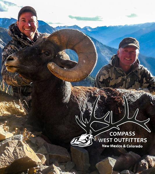John with a colorado rocky bighorn taken with compass west outfitters