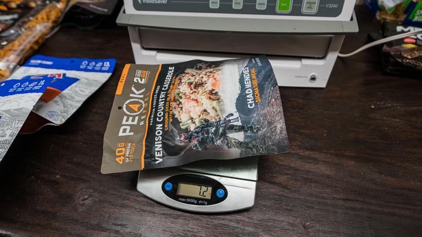 Bmills backcountry hunting food list peak refuel meal