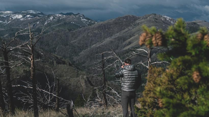 Stone Glacier insulated down jacket