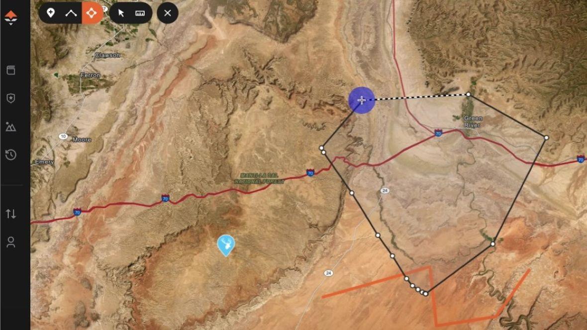 Polygon & Line example