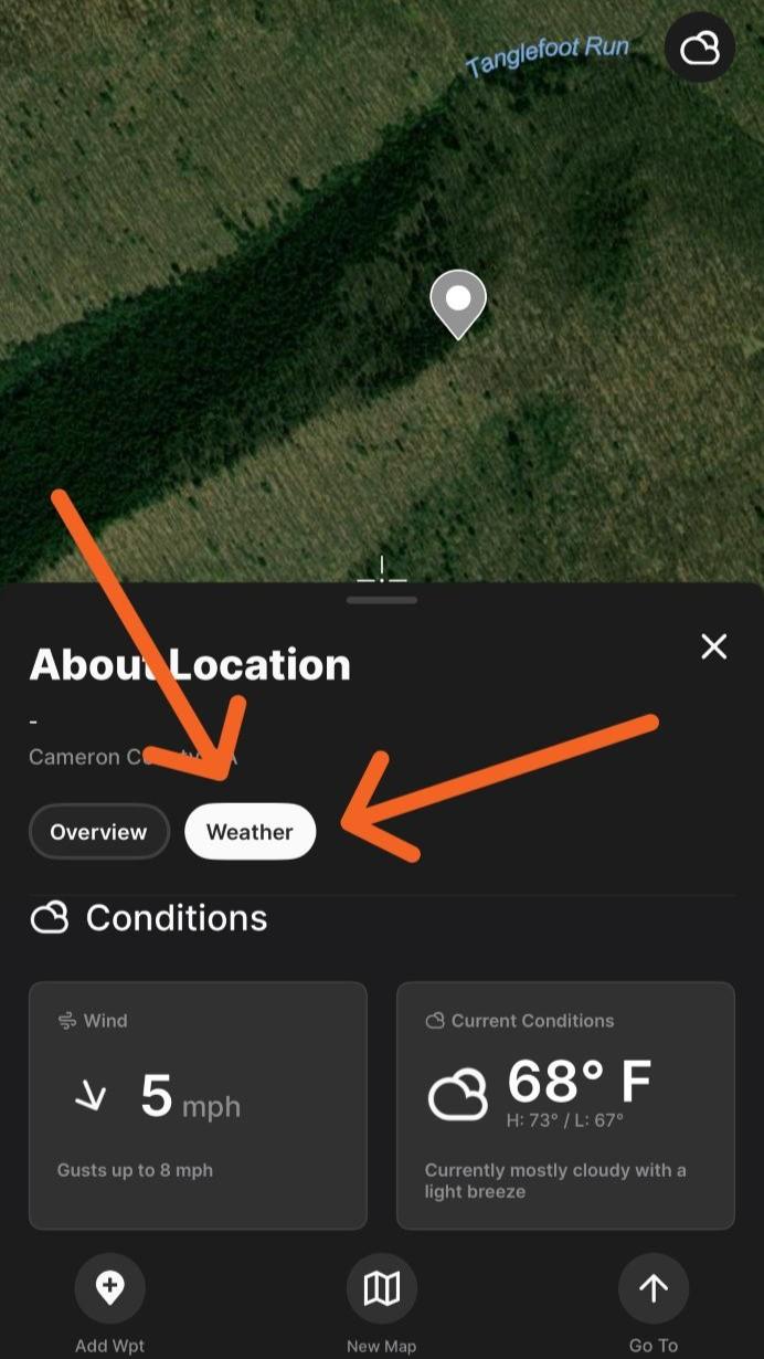 Weather Location Pill
