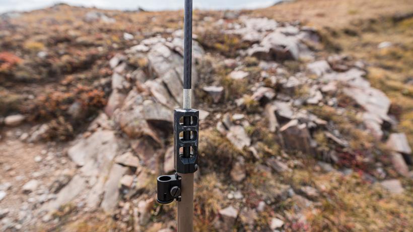 Marking CVA muzzleloader ramrod for exact powder compression/bullet depth