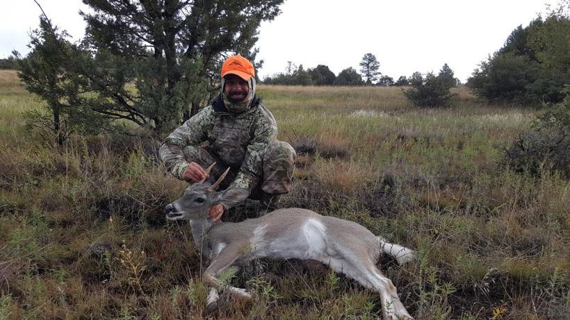 Kirchner with his coues buck 2