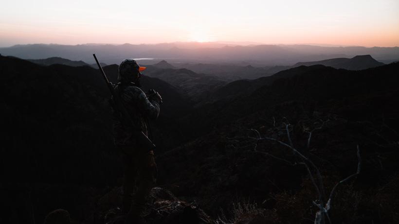 Morning glassing with scenery