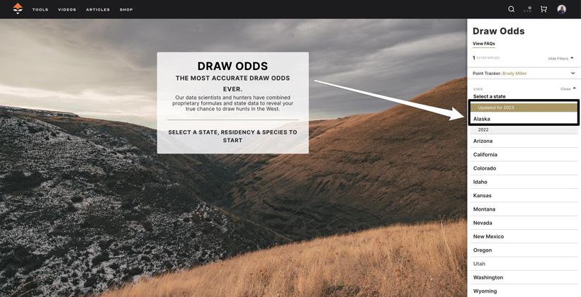 Gohunt insider draw odds page