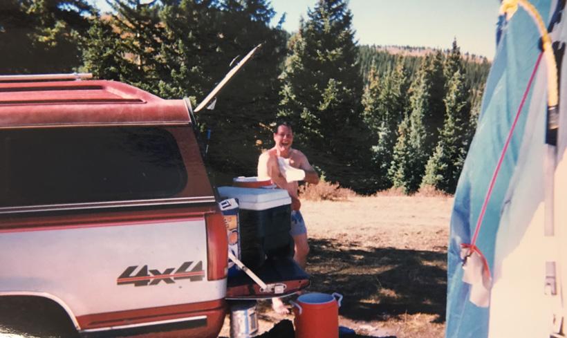 Elk hunting during the early years