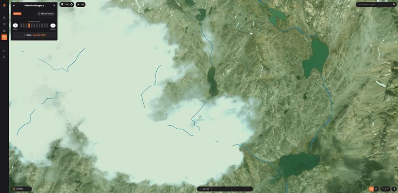 Cloud cover on imagery when e scouting
