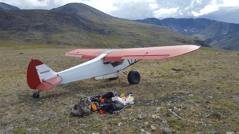 Dropped off at new hunting camp location