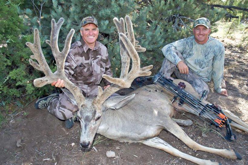 Greg krogh and randy ulmers 242 inch nevada archery mule deer
