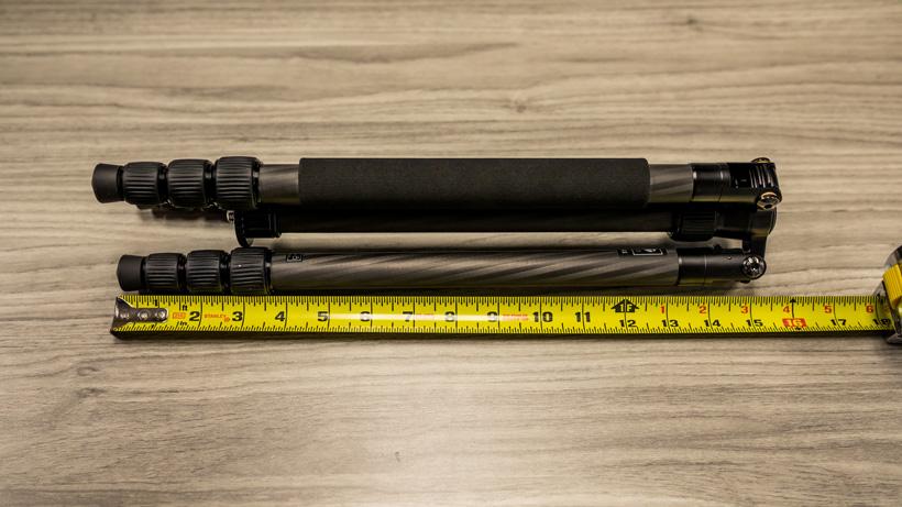 Sirui t 024x carbon fiber tripod shortened length