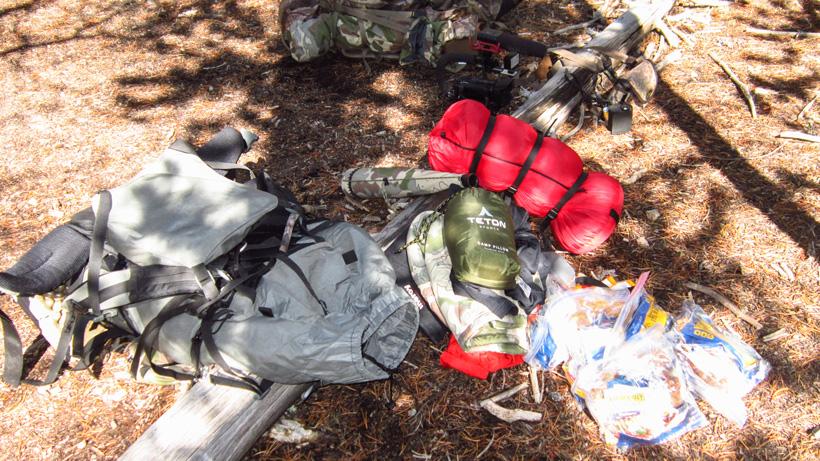 Hunting with your camp on your back