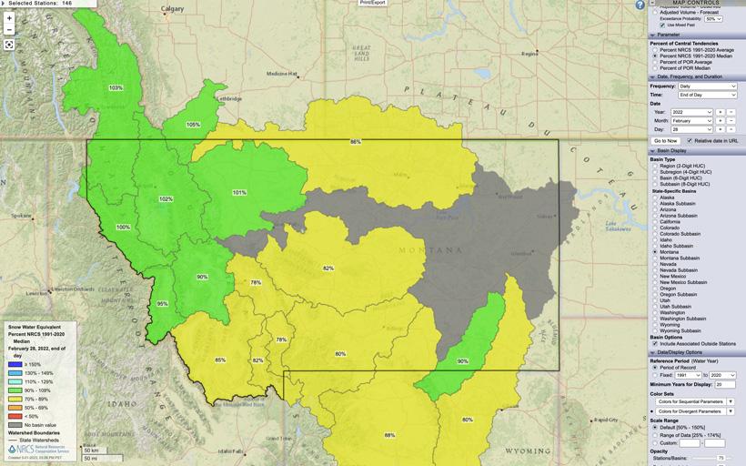 Why drought/snowpack maps are important for hunters - 17
