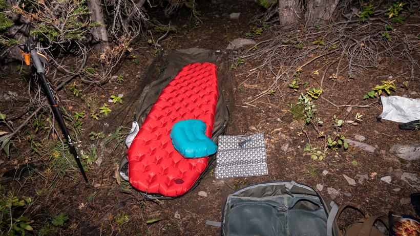 Bivy sack elk hunting setup