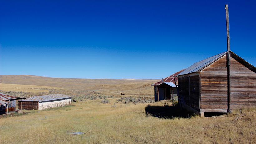 Old homestead in colorado