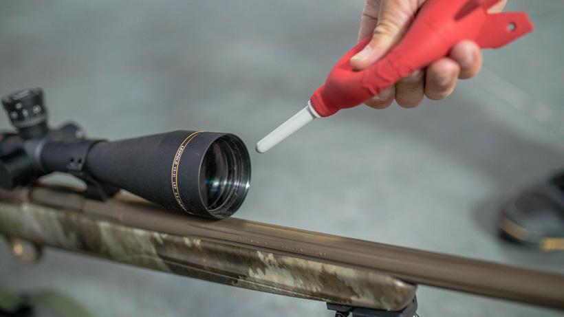 Cleaning leupold riflescope glass