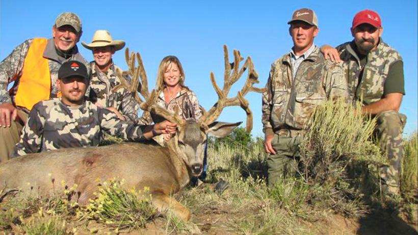 Mike kinney with his 258 inch 2015 colorado governor tag mule deer