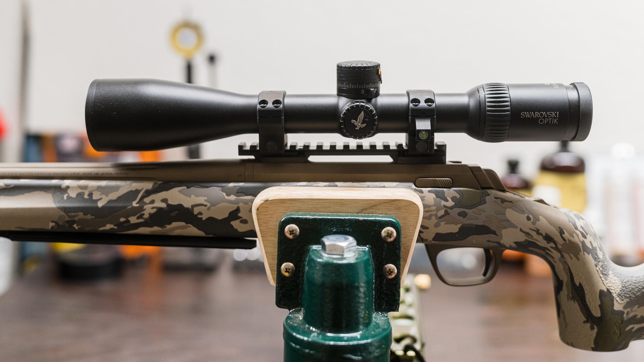 Swarovski Z5+ 3.5-18x50 riflescope side view