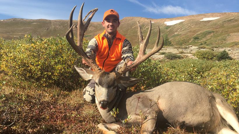 Aaron oglesby 2017 colorado muzzleloader mule deer