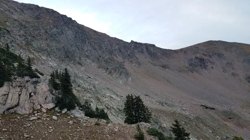 Mountainside the ram was located on