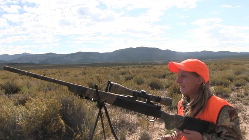 Moments after the shot