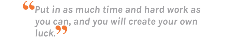 Travis stone quote about hard work