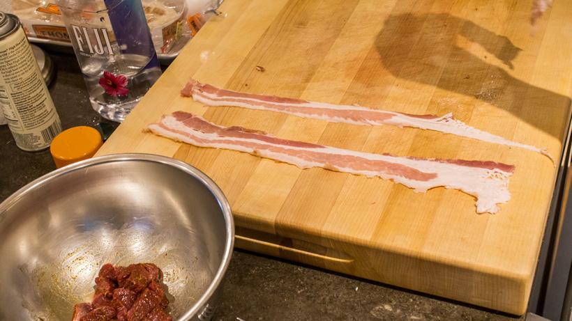 7 steps for delicious bacon wrapped elk - 3