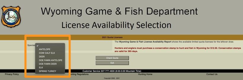 Wyoming leftover draw screenshot 2