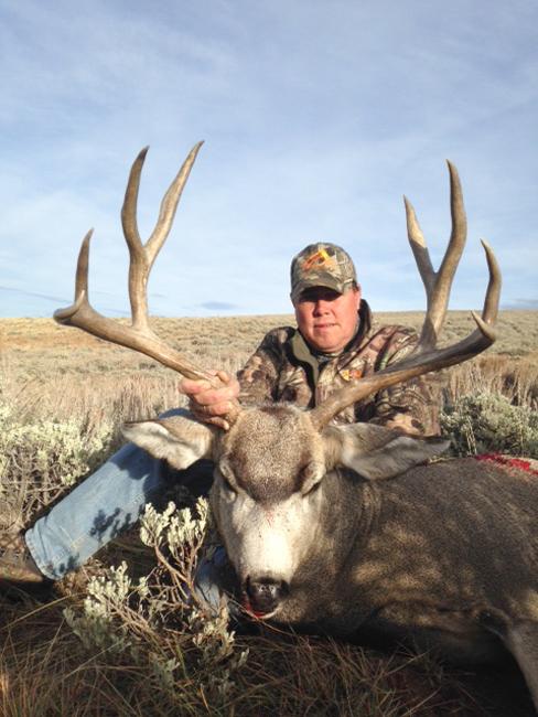 Wyoming mule deer buck