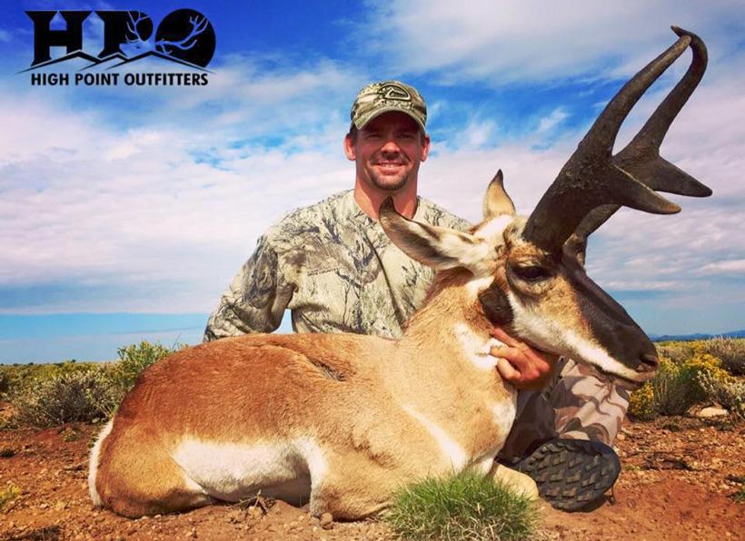 Arizona antelope taken with high point outfitters