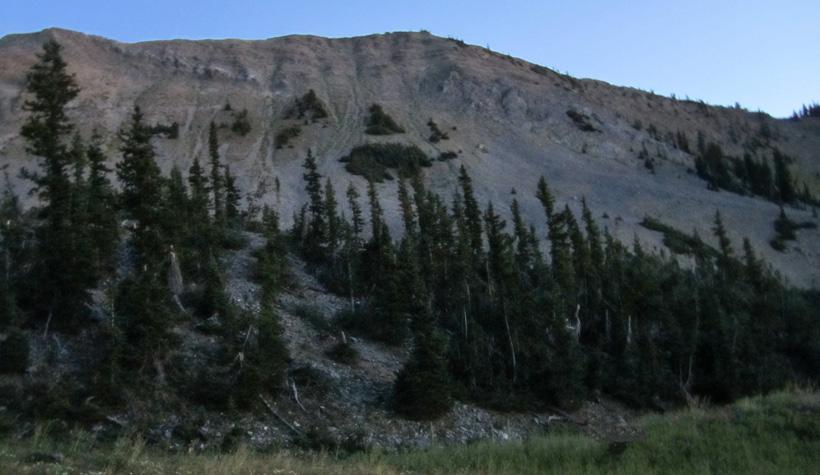 Rugged Idaho mountain terrain