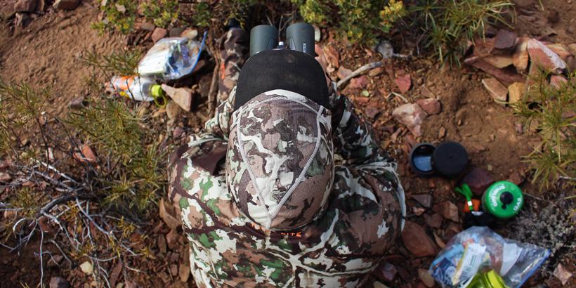 Glassing for deer in the desert