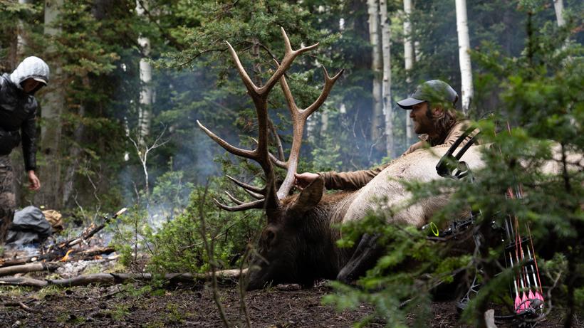 Tag teaming during an elk hunt 3