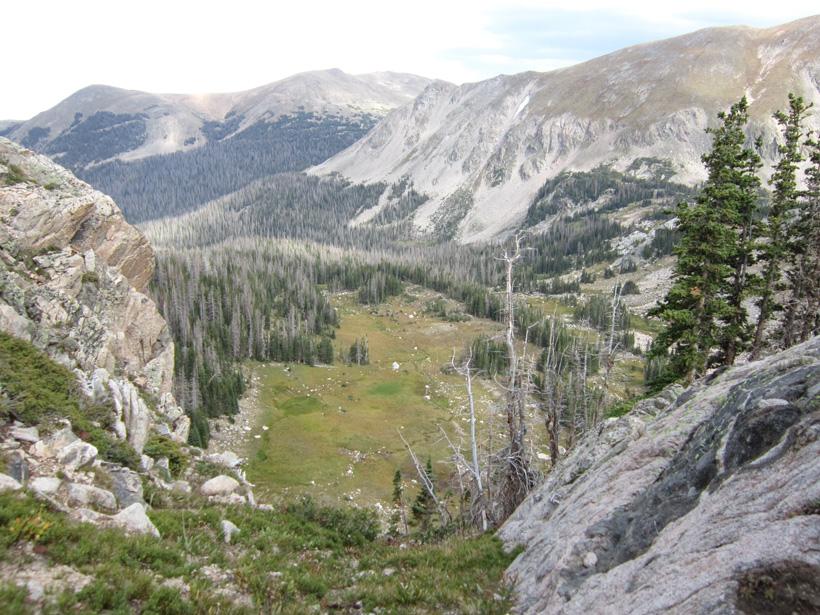 Colorado elk hunting scenery