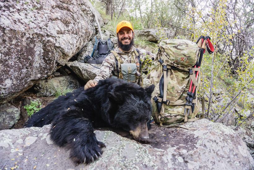 Josh kirchner with his 2016 arizona black bear