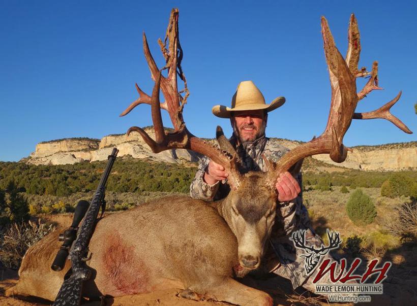 250 inch utah mule deer taken by wade lemon hunting
