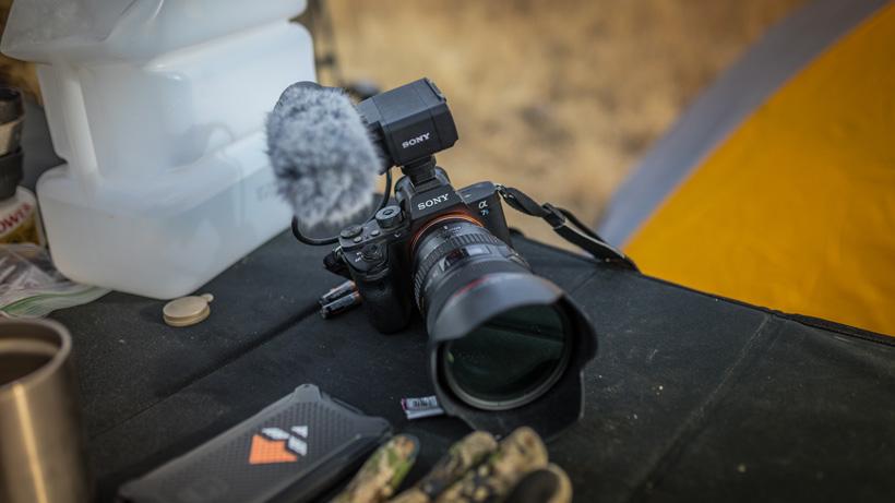 Filming everything on a hunt