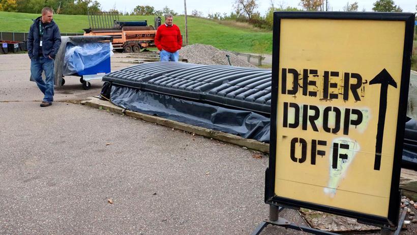 Minnesota deer drop off