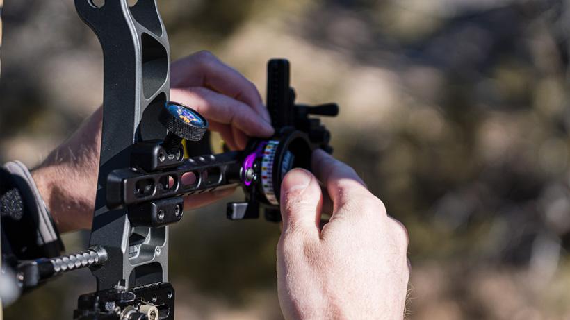 Setting up sighting in bowsight 2