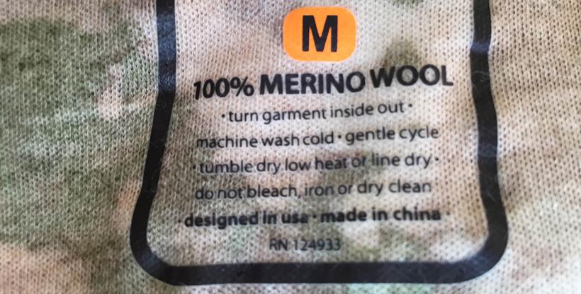 Merino wool scent proporties