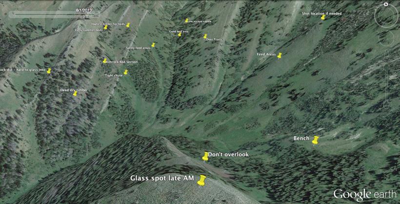 Advanced Google Earth tactics to prepare for hunts - 7