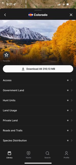 New download flow for layers and offline satellite maps - 1