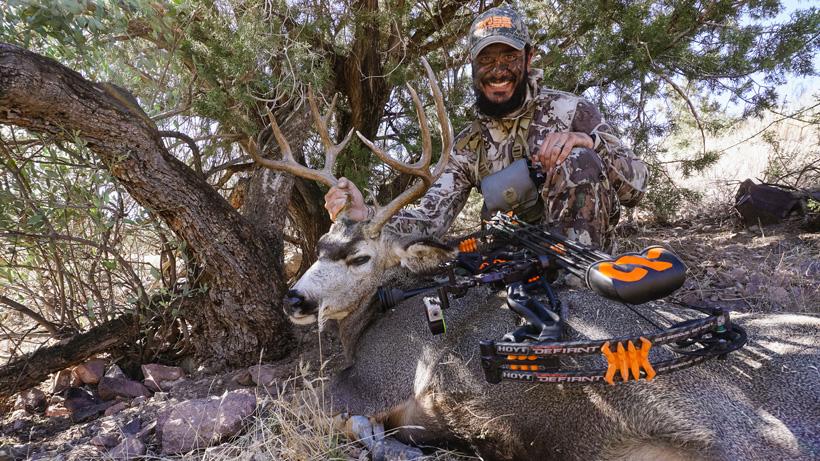 Josh kirchner with his december 2017 arizona archery mule deer