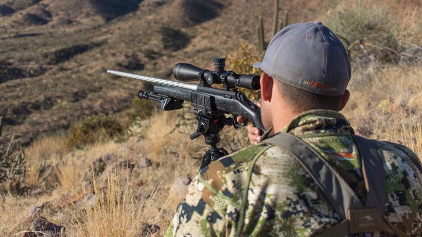 Triclawps rifle saddle hunting coues deer