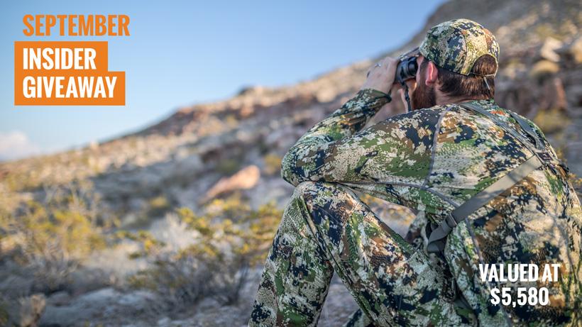 Sitka gear clothing insider giveaway for september