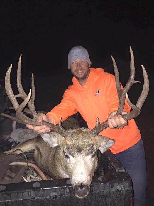 Mule deer taken with western outdoor adventures