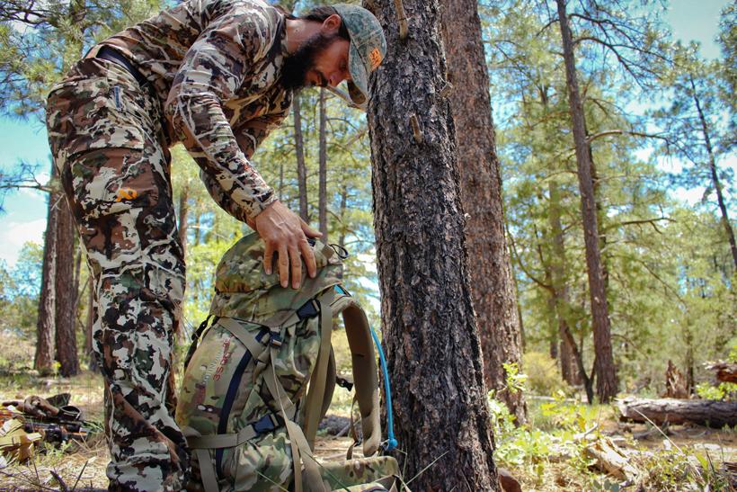 Backpack for hunting