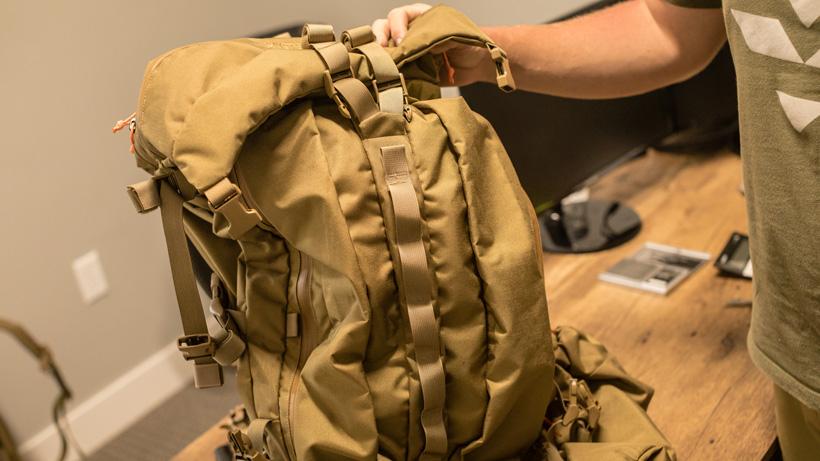 Removing backpack daisy chain to save weight