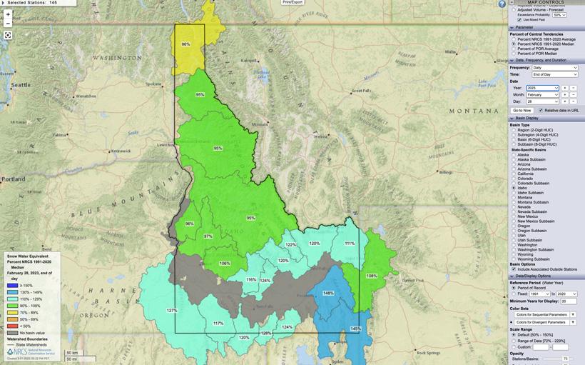 Why drought/snowpack maps are important for hunters - 14