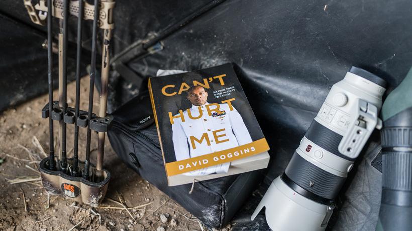 Bring book to read while hunting from ground blind