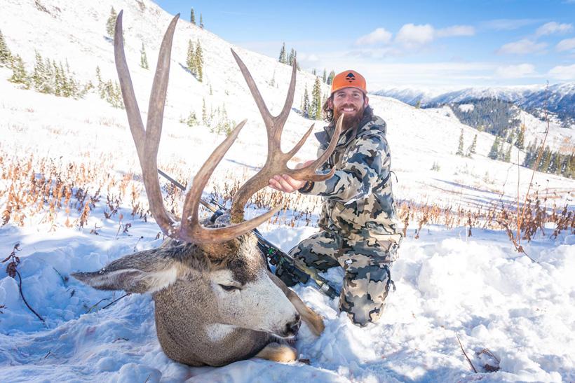 2016 wyoming mule deer taken by brady miller